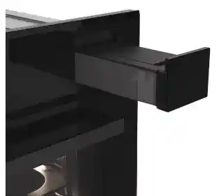 Haier ID Seria 4 H6 ID48C5SYTB Termoobieg AirFry Termosonda Zdalne sterowanie Czarny Piekarnik elektryczny parowy