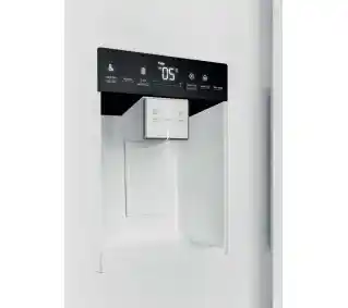 Haier SBS HSW79F18DIGW 177,5cm Biały Lodówka