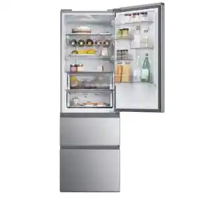 Haier Seria 5 HTW5618CNMG Pełny No Frost 185cm Komora świeżości Zdalne sterowanie Inox Lodówka