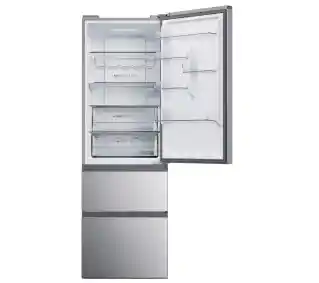 Haier Seria 5 HTW5618CNMG Pełny No Frost 185cm Komora świeżości Zdalne sterowanie Inox Lodówka