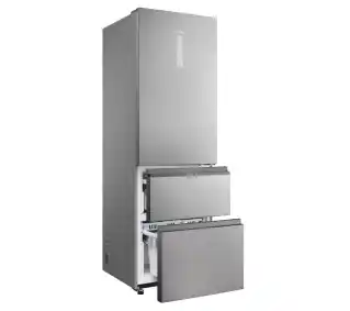Haier Seria 5 HTW5618CNMG Pełny No Frost 185cm Komora świeżości Zdalne sterowanie Inox Lodówka