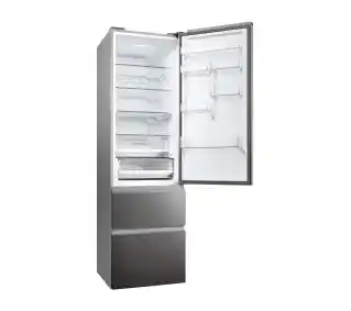 Haier Seria 5 HTW5620CNMP Pełny No Frost 205cm Komora świeżości Zdalne sterowanie Dark Inox Lodówka