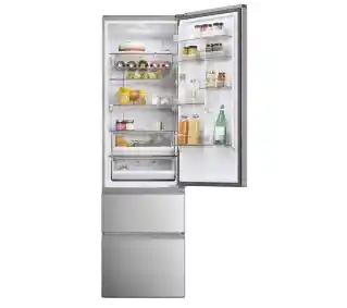 Haier Seria 5 HTW5620DNMG Pełny No Frost 205cm Komora świeżości Zdalne sterowanie Inox Lodówka