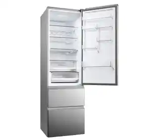 Haier Seria 5 HTW5620DNMG Pełny No Frost 205cm Komora świeżości Zdalne sterowanie Inox Lodówka