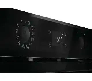 Haier Seria ID2 H6 ID2P5B5EYTB Taca Air Fry Termosonda Termoobieg Czarny Piekarnik elektryczny