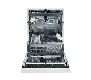 Haier Xynergy XS 63A4M4B 59,7cm Automatyczne otwieranie drzwi Szuflada na sztućce Zdalne sterowanie Zmywarka do zabudowy