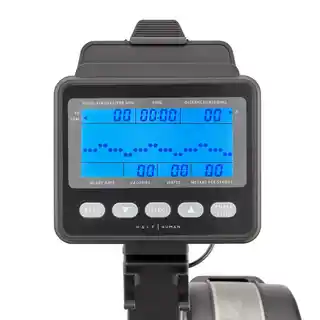 Half Human Wioślarz powietrzny z wyświetlaczem LCD