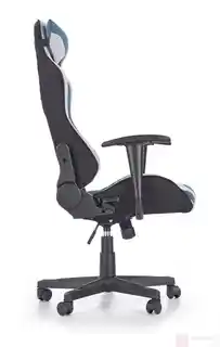 Halmar Agresywny fotel Cayman czerwony czarny