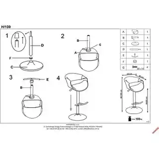 Halmar Hoker H-100 Orzech
