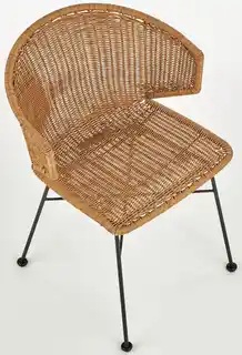 Halmar Krzesło ratanowe K-407 Naturalny