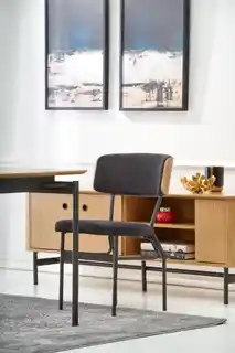 Halmar SMART stół dąb naturalny/czarny