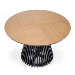 Halmar Stół okrągły Miyaki, do jadalni, salonu, designerski