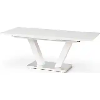 Halmar Stół VISION rozkładany 160 200 cm biały drewno MDF