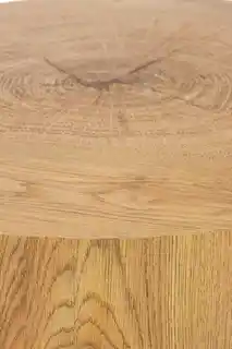 Halmar Stolik kawowy okrągły dąb naturalny mat 45 cm Queens
