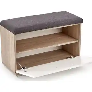 Halmar szafka na buty Lima St-2 dąb sonoma, mebel do przechowywania obuwia, nowoczesny design