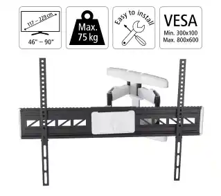 Hama 220838 FullMotion XL od 46 do 90 Max 75kg Uchwyt