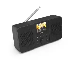 Hama DIR10 Radio FM, DAB, Internetowe Wi-Fi Bluetooth Czarny Radioodbiornik