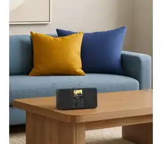 Hama DIR10 Radio FM, DAB, Internetowe Wi-Fi Bluetooth Czarny Radioodbiornik