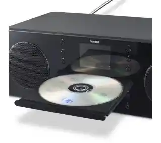 Hama DIR1570CBT Radio FM DAB+ Internetowe Bluetooth Czarny Radioodbiornik
