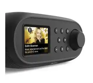 Hama DIR400 Radio FM, DAB, Internetowe Wi-Fi Bluetooth Czarny Radioodbiornik