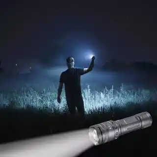 Hama latarka LEDowa PRO, 1000 lumenów, akumulator, wodoodporna, aluminiowa obudowa