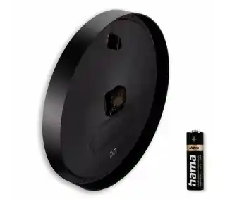 Hama Aruba zegar ścienny 40 cm czarny