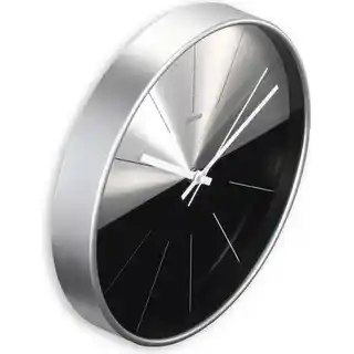 Hama Zegar ścienny Sicilia 30 cm Srebrno-czarny