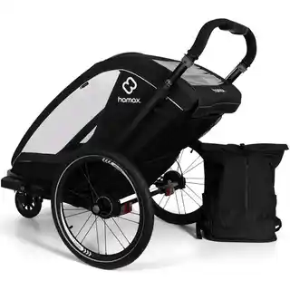 Hamax - Przyczepka rowerowa BREEZE ONE - Black