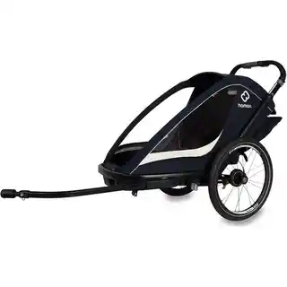 Hamax - Przyczepka rowerowa BREEZE ONE - Navy/cream