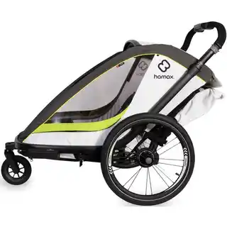 Hamax - Przyczepka rowerowa BREEZE ONE - White/Green