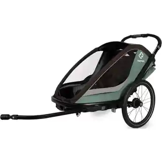 Hamax - Przyczepka rowerowa COCOON ONE - Green/black