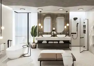 Hansgrohe 41791670 lusterko kosmetyczne