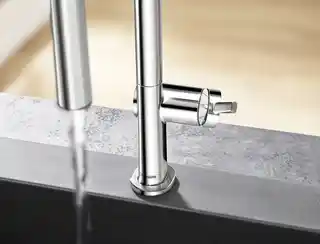 Hansgrohe 72800000 Talis M54 Jednouchwytowa bateria kuchenna 210 wyciągana wylewka 2jet