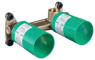 Hansgrohe 73051670 Tecturis E Jednouchwytowa bateria umywalkowa ścienna, podtynkowa z wylewką 22,5 cm Czarny Matowy