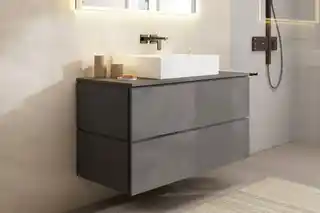 Hansgrohe Metropol Bateria umywalkowa podtynkowa czarny chrom szczotkowany 32526340