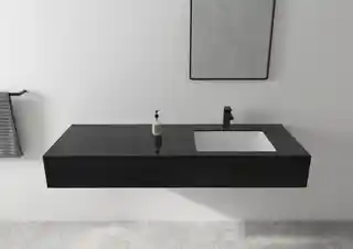 Hansgrohe Vernis Shape Bateria umywalkowa czarny mat 71561670