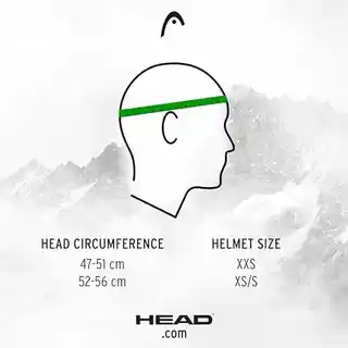 Head Mojo Visor kask narciarski czarny, 328142, 2024