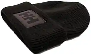 Helly Hansen Czapka HH BOX Beanie kolor czarny z grubej dzianiny 53648