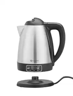HENDI Czajnik elektryczny bezprzewodowy z regulacją temperatury,, 1,8L, 230V 1800W