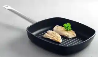 HENDI PATELNIA DO GRILLOWANIA PROFI LINE RYFLOWANA 290 x 55 mm 629802