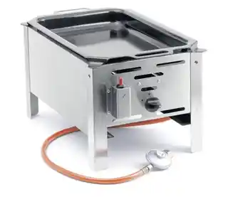 HENDI Patelnia gazowa Bake Master Mini 5,8 kW kompaktowa i wydajna 154601