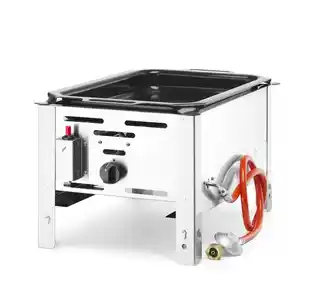 HENDI Patelnia gazowa Bake Master Mini 5,8 kW kompaktowa i wydajna 154601