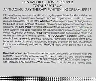 Herla Infinite White Przeciwstarzeniowy krem wybielający przebarwienia SPF15 na dzień 50ml