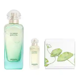 Hermes Un Jardin Sur Le Nil zestaw woda toaletowa 100ml, 7,5ml, perfumowane mydło 50g