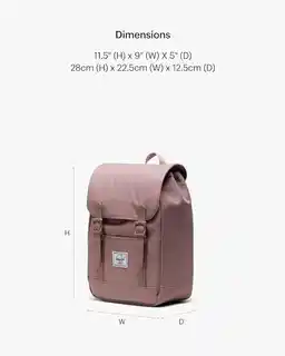 Herschel Plecak Retreat Mini Backpack 11398-02077 Różowy