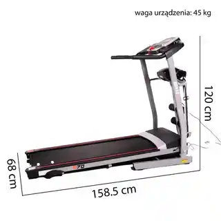 HERTZ FITNESS Bieżnia elektryczna Electra R70 920W 12km//h