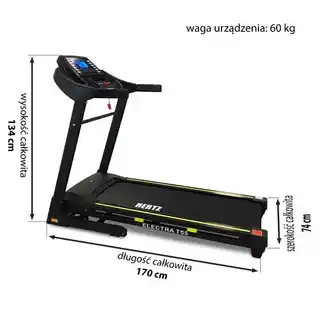 Hertz Fitness Bieżnia elektryczna HERTZ Electra T55