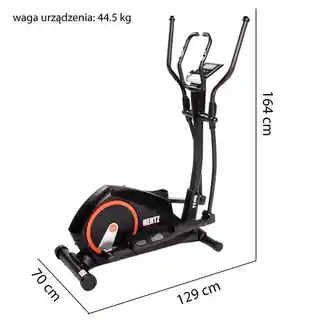 HERTZ FITNESS Orbitrek magnetyczny RUN 3.5 6kg 29cm