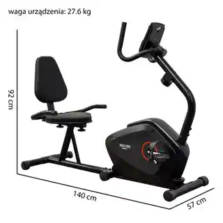 Hertz Fitness Rower magnetyczny Comfort 2
