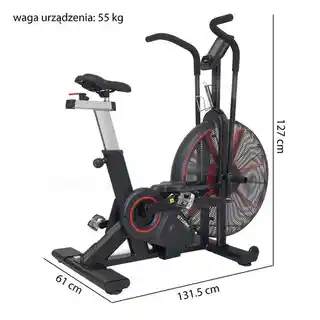 Hertz Fitness Rower powietrzny Storm